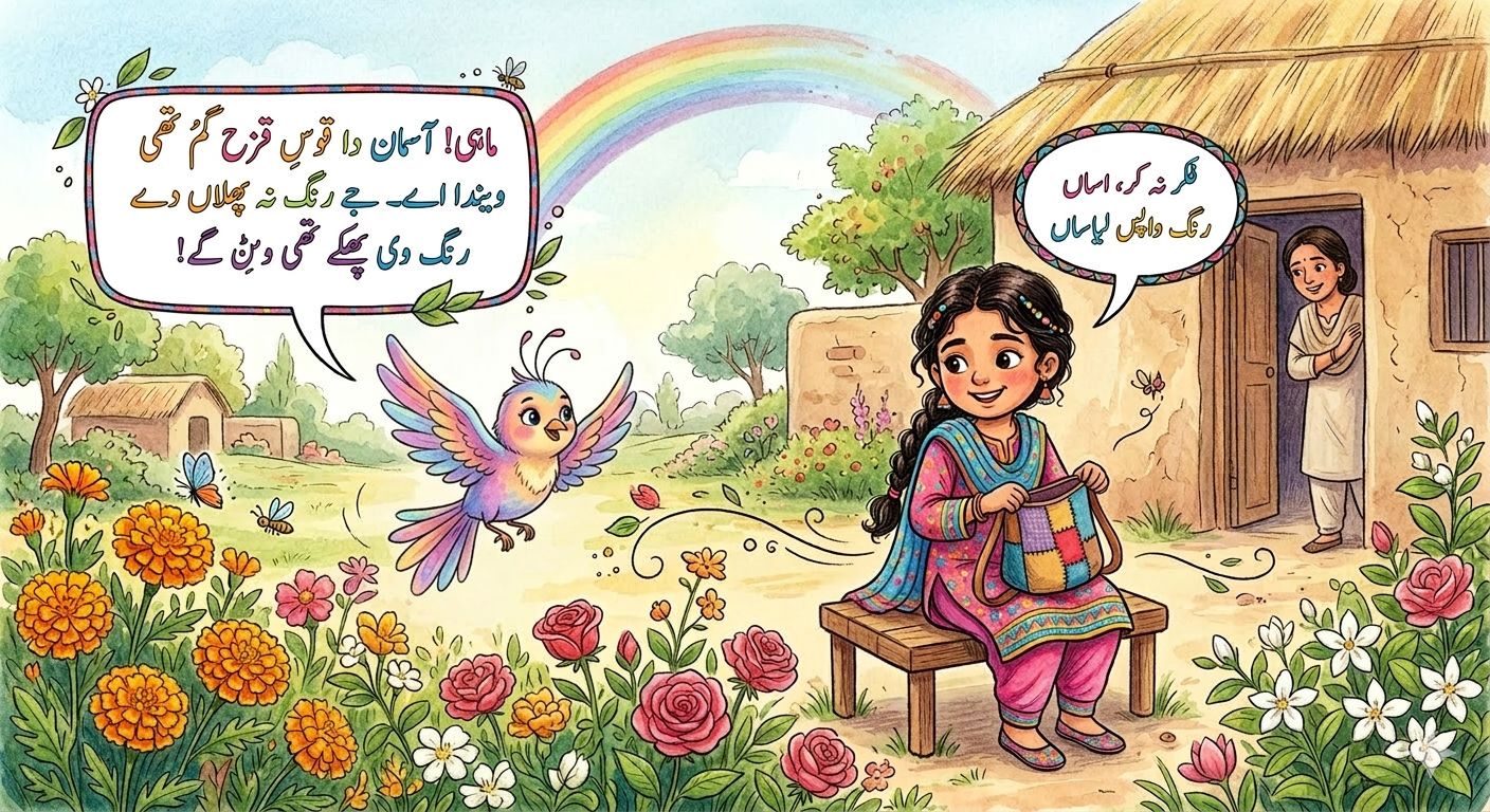 رنگاں دا پُل دے صفحہ 1 دی تصویر